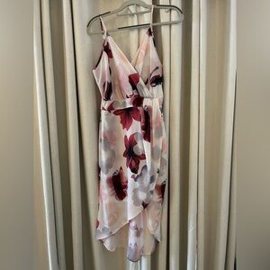 Floral V-Neck Women’s Dress